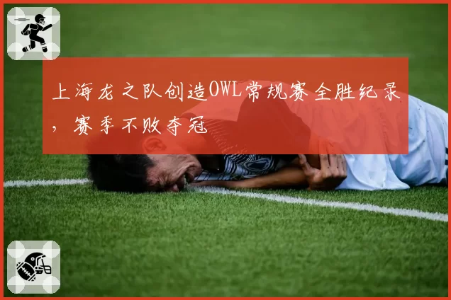 上海龙之队创造OWL常规赛全胜纪录，赛季不败夺冠